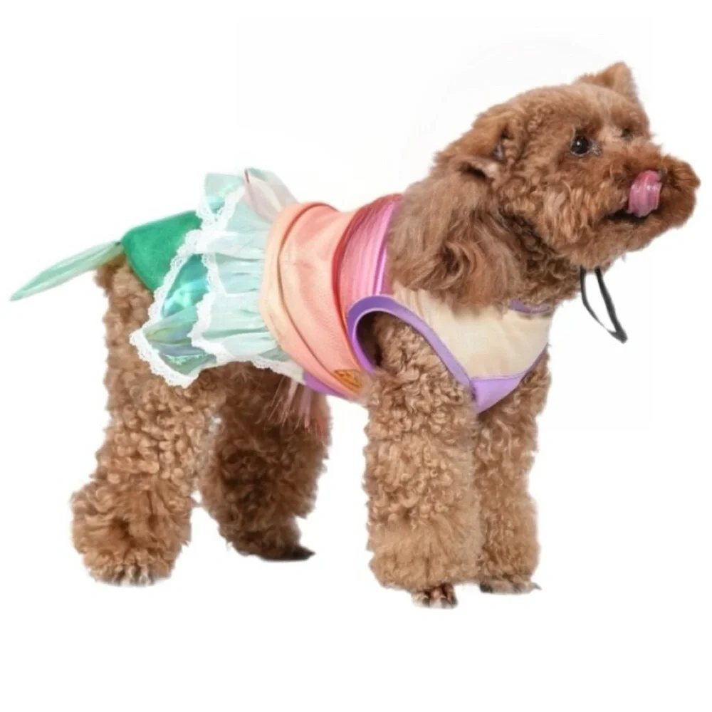 Dog Disney Ariel Little Mermaid Halloween Pet Costume Cute Dog Outfit Medium
